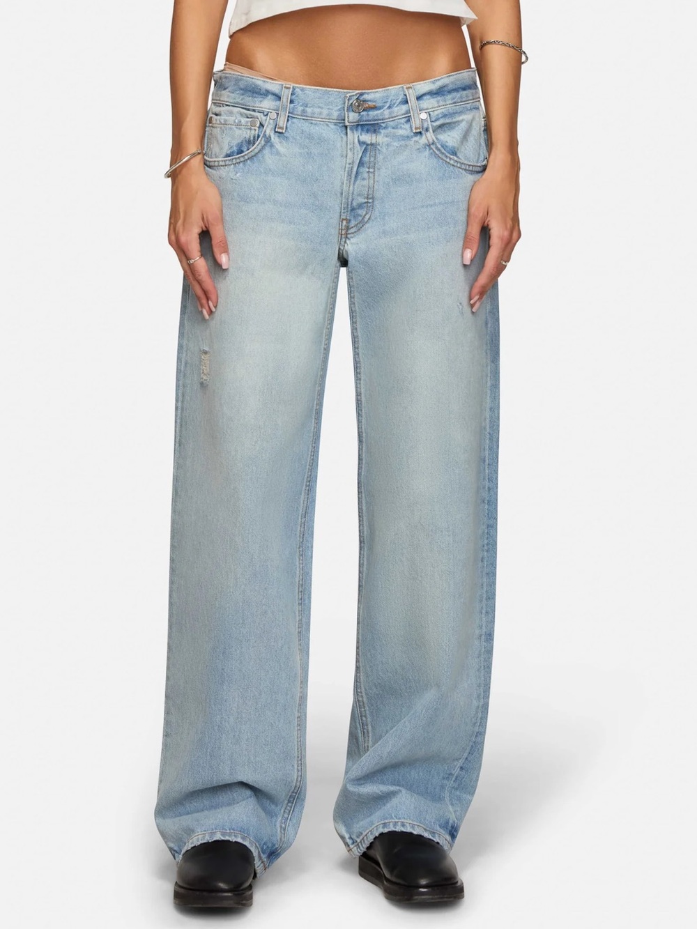 EB DENIM LOW RISE BAGGY